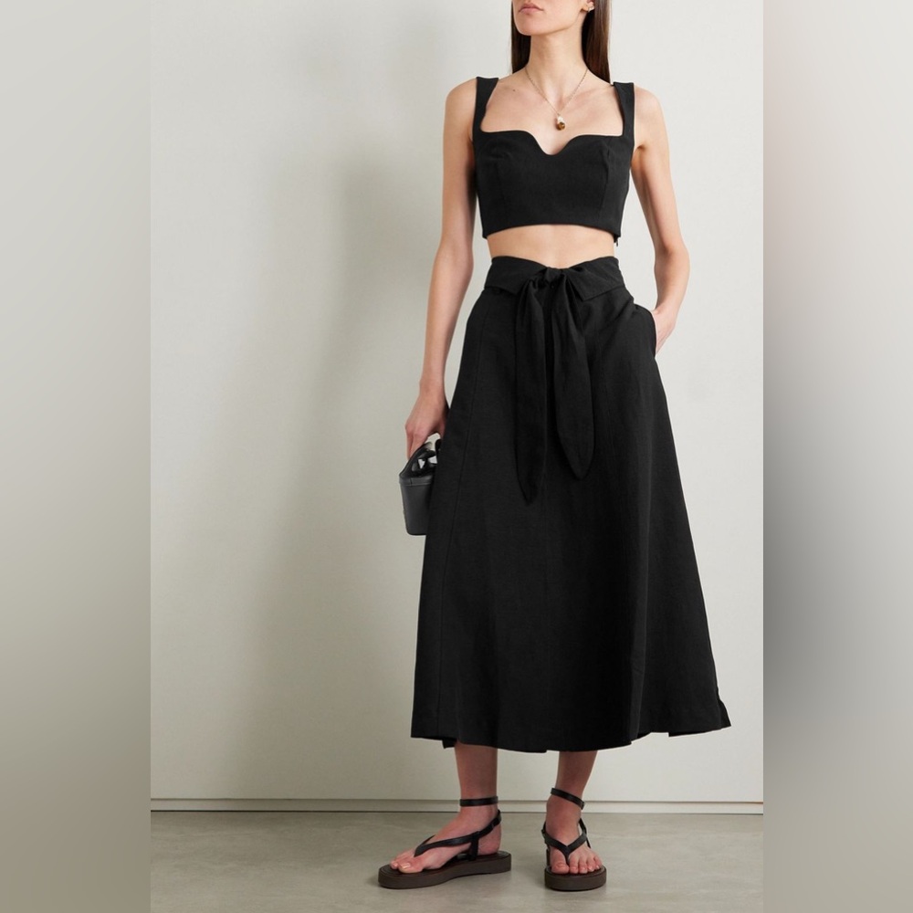 Mara Hoffman cropped top NWT